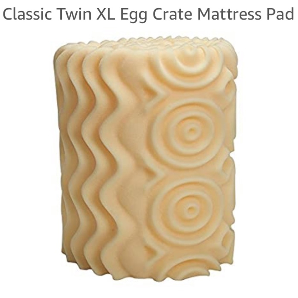 Egg Crate Mattress Pad TWIN XL